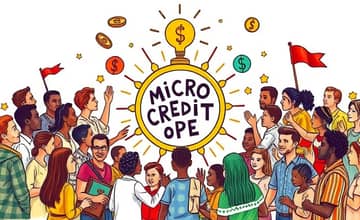 Microcréditos e Inversión Social: Uniendo Finanzas y Propósito